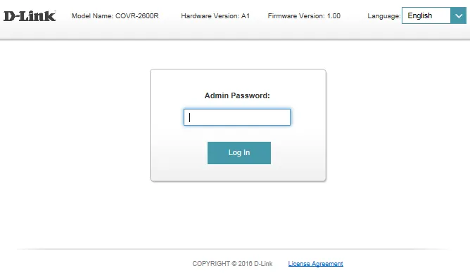 d-link login account