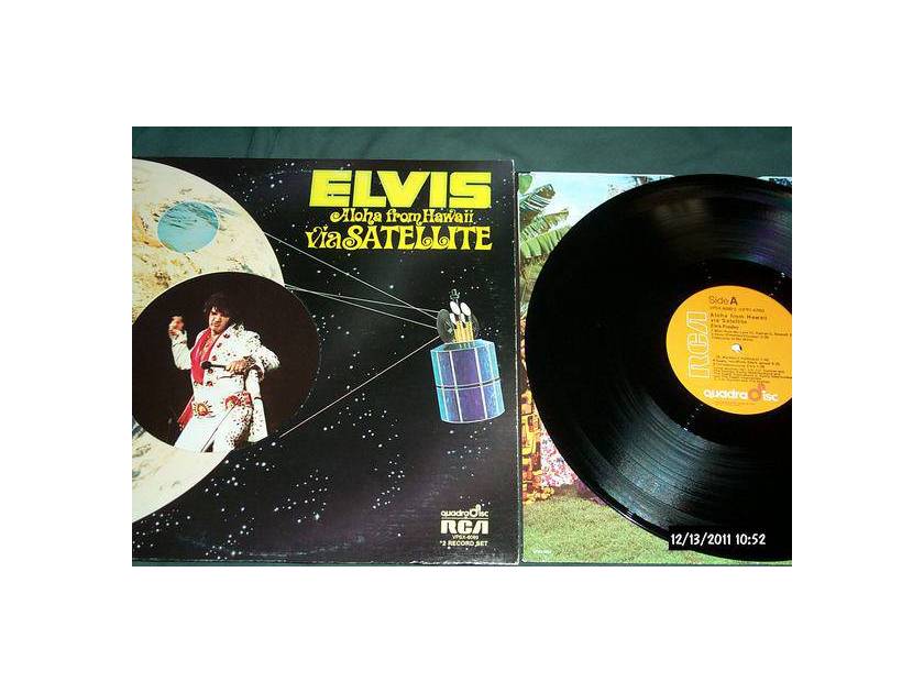 Elvis Presley - Aloha From Hawaii cd-4 quadradisc lp nm