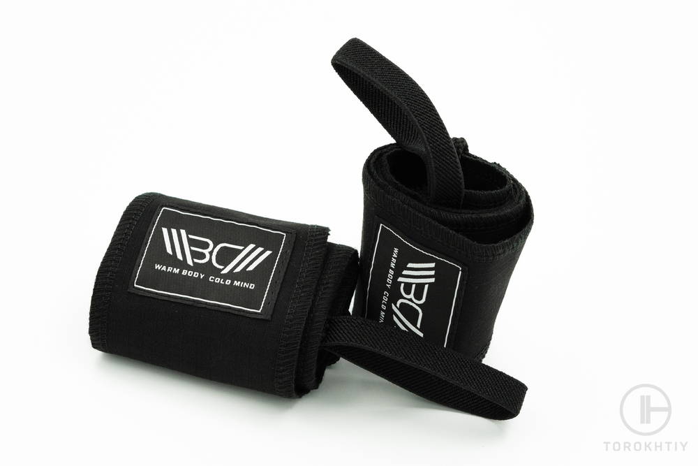 WBCM Cotton Wrist Wraps Orange