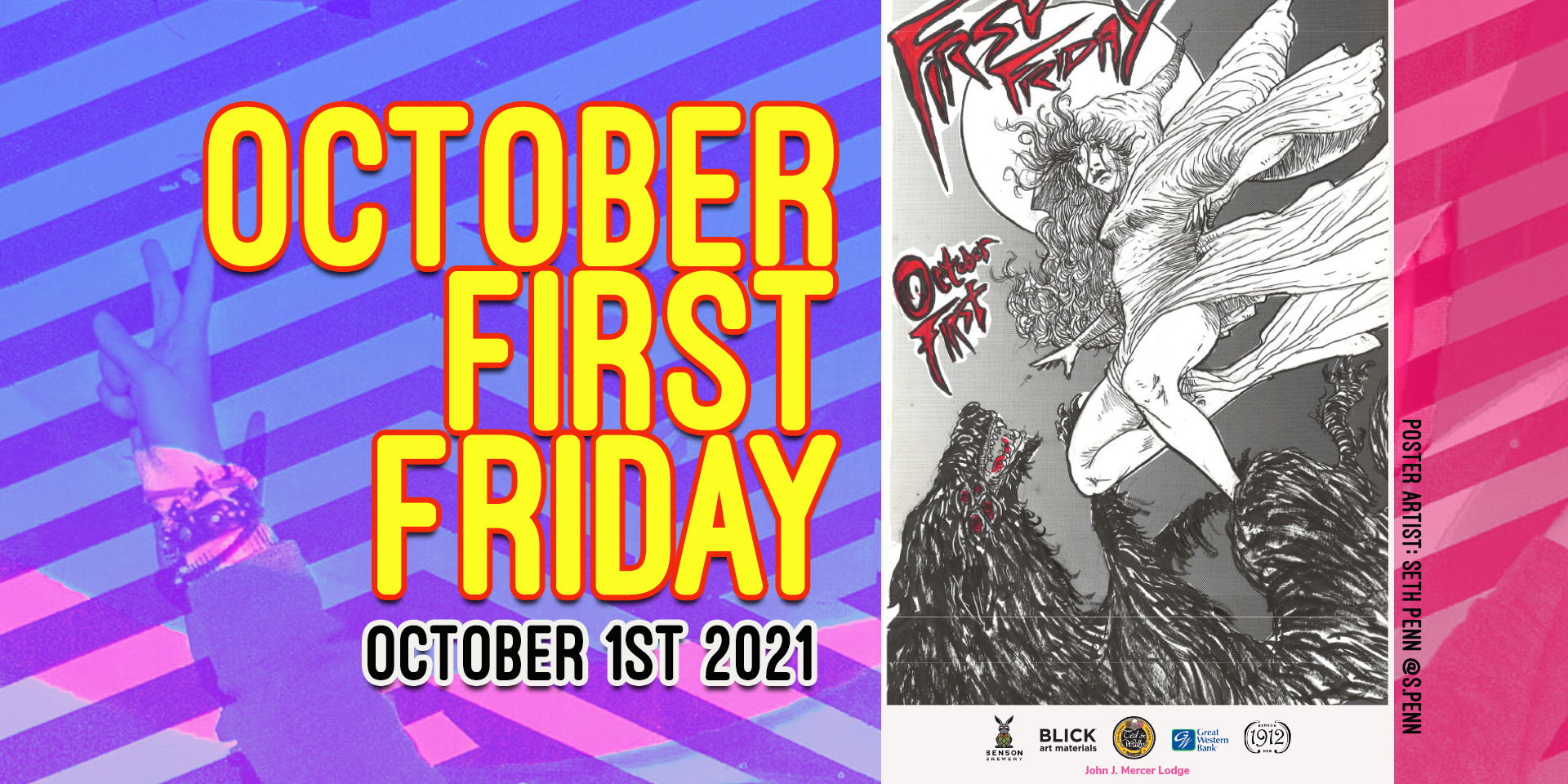 October 1st First Friday promotional image