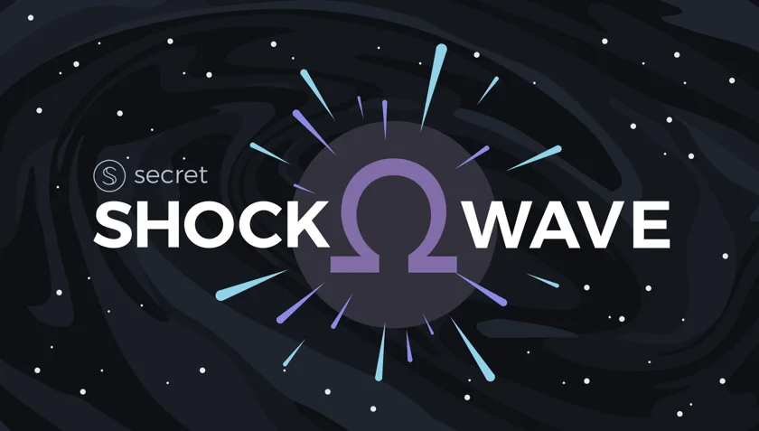 A picture that shows that Secret Network's Shockwave Omega is now live