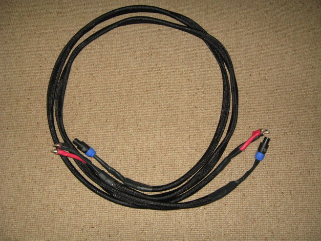 Spectron Signature speaker cable Neutrik at amp, banana...