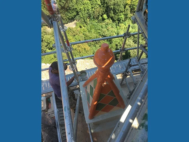 Réfection de la couverture de l’église de Contes — photo 4 sur 17 — CEG TOITURE