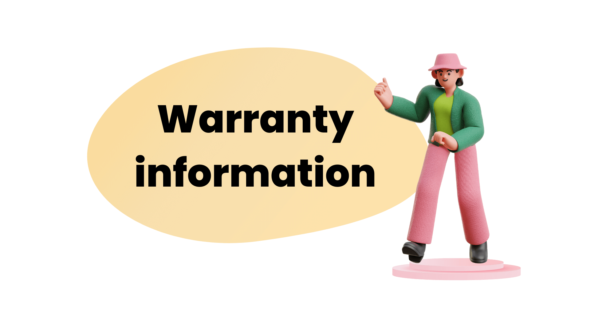 WeThera - Warranty information