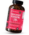A bottle of nano singapore reveratrol supplement for anti-aging