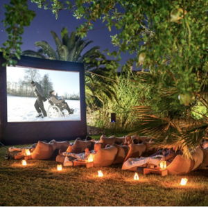 Outdoor Movie & Dinner in Bali