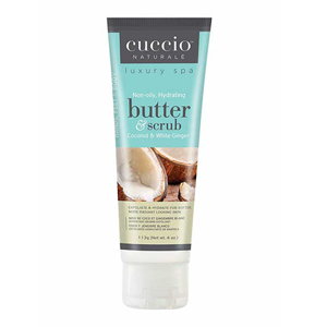 Cuccio Butter & Scrub Coconut & White Ginger 4Oz "Clearance"