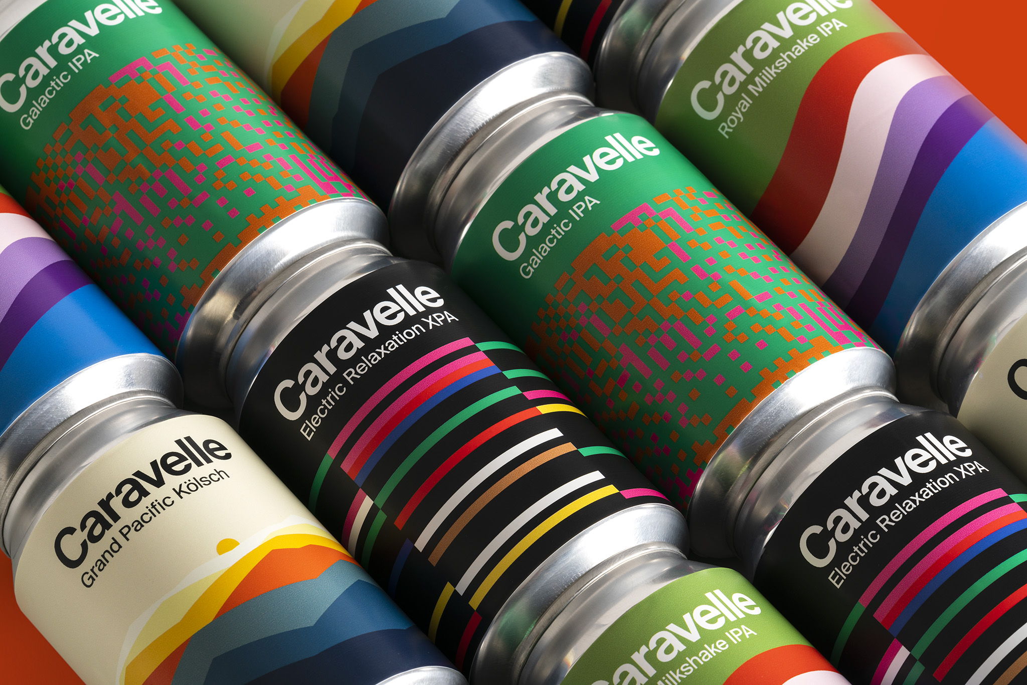 Caravelle: Incredibly Modern Craft Beer Labeling  Dieline - Design,  Branding & Packaging Inspiration