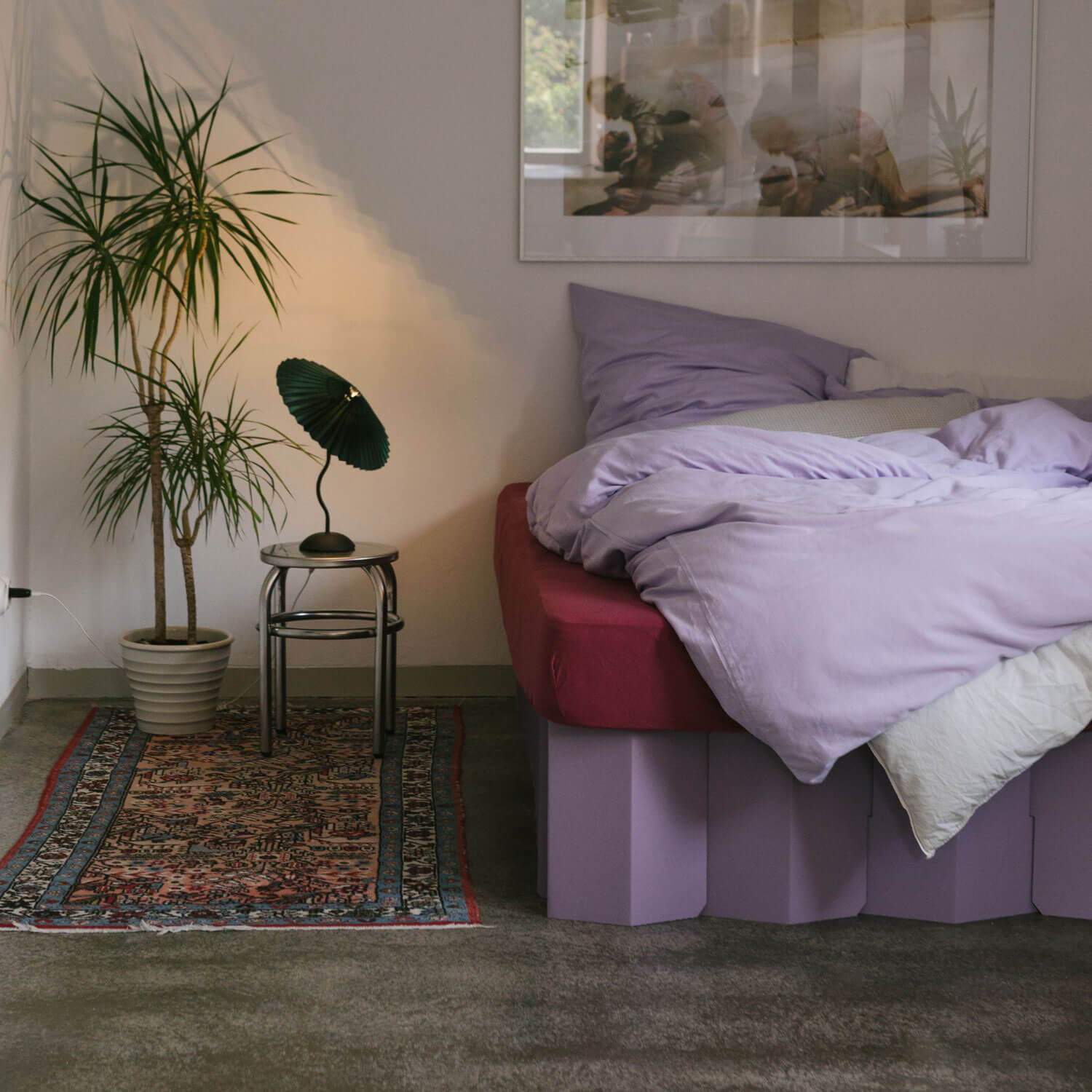 ROOM IN A BOX Bed 2.0 in lavender