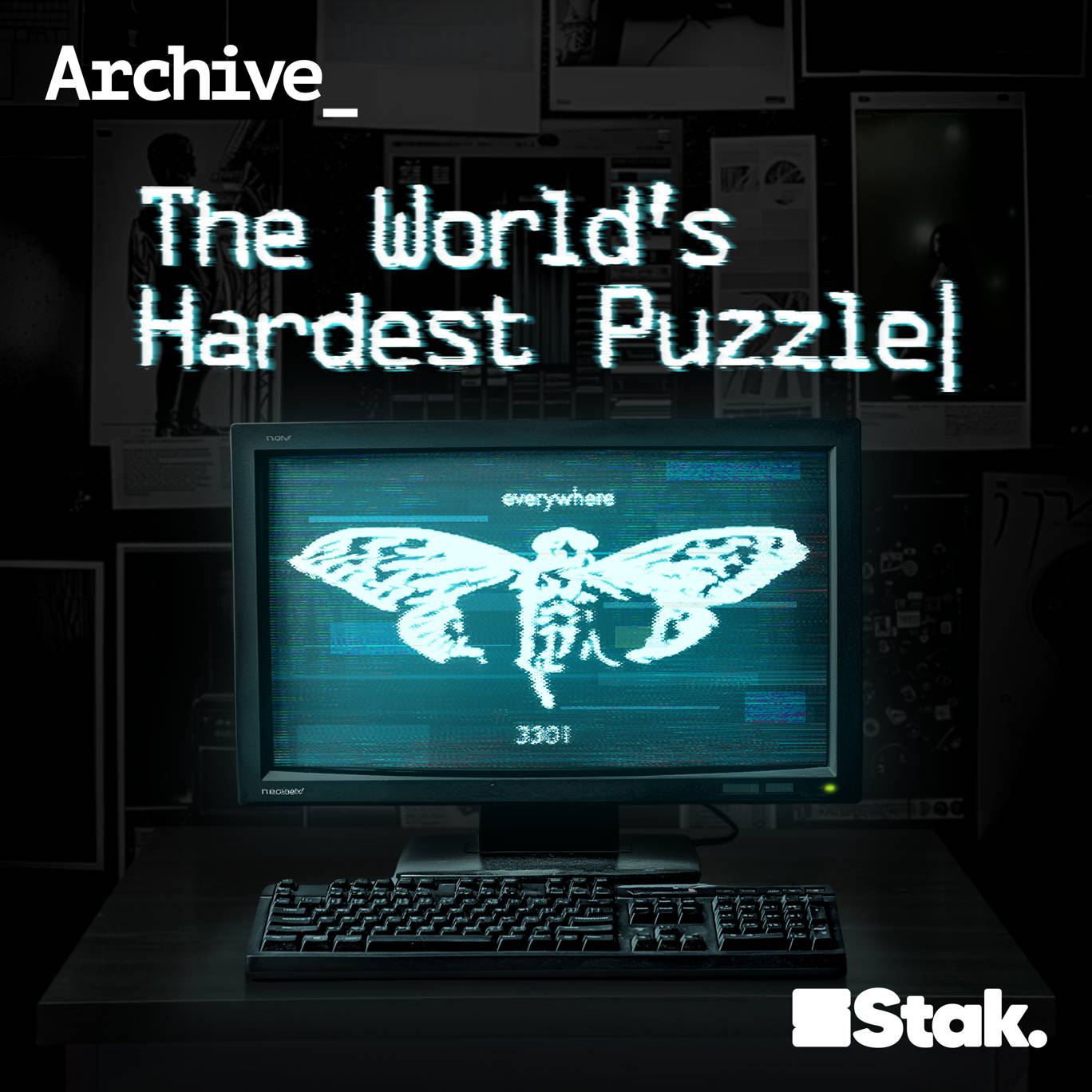 The artwork for the Archive: The World's Hardest Puzzle podcast.
