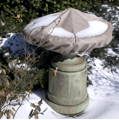 Winter Care - Cast Stone Planters and Statuary, Winterizing planters, winterizing statuary