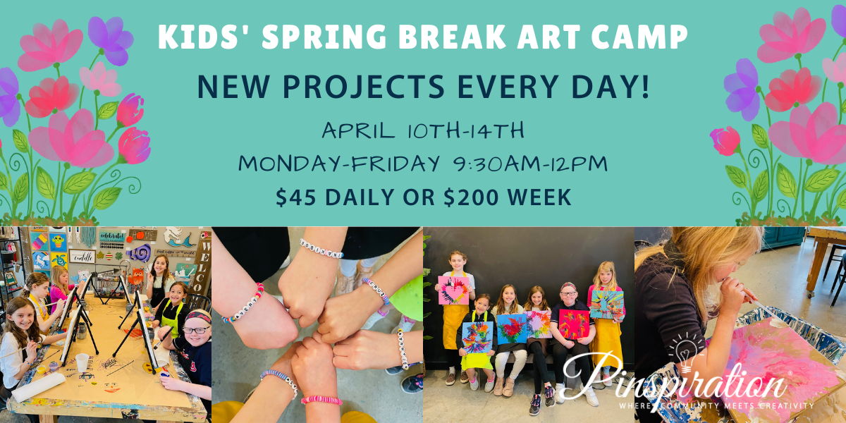 Kids’ Spring Break Art Camp promotional image