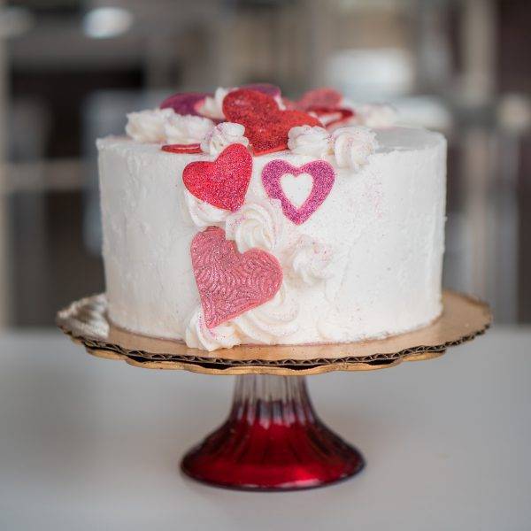 Order a cake for your sweetheart this Valentine's Day! Call the House of Clarendon in Lancaster, PA to start your order.