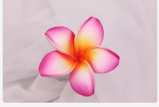 Tropical Sunset Frangipani Real Touch (6 Pack) - Realistic Artificial Flowers