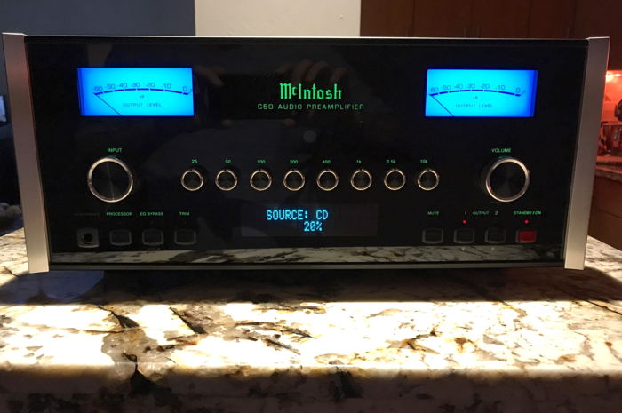 McIntosh C50 Preamp as new complete Remote and power co...