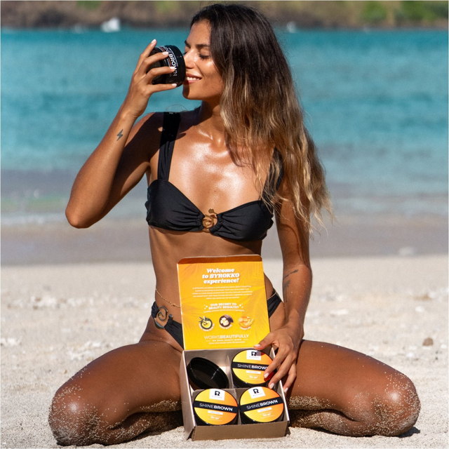 Hottest Tanning Box: Ultimate Tan Boosting Set - BYROKKO