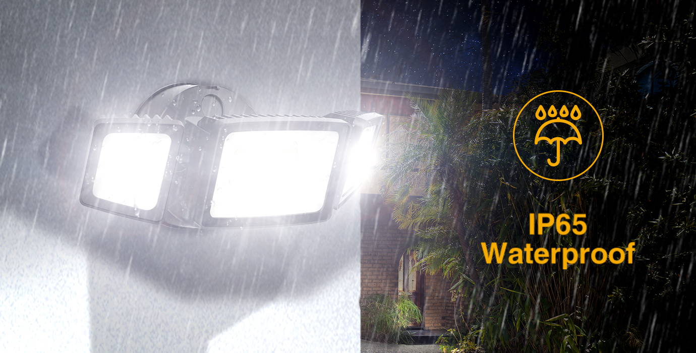 55w IP65 waterproof outdoor led security light 