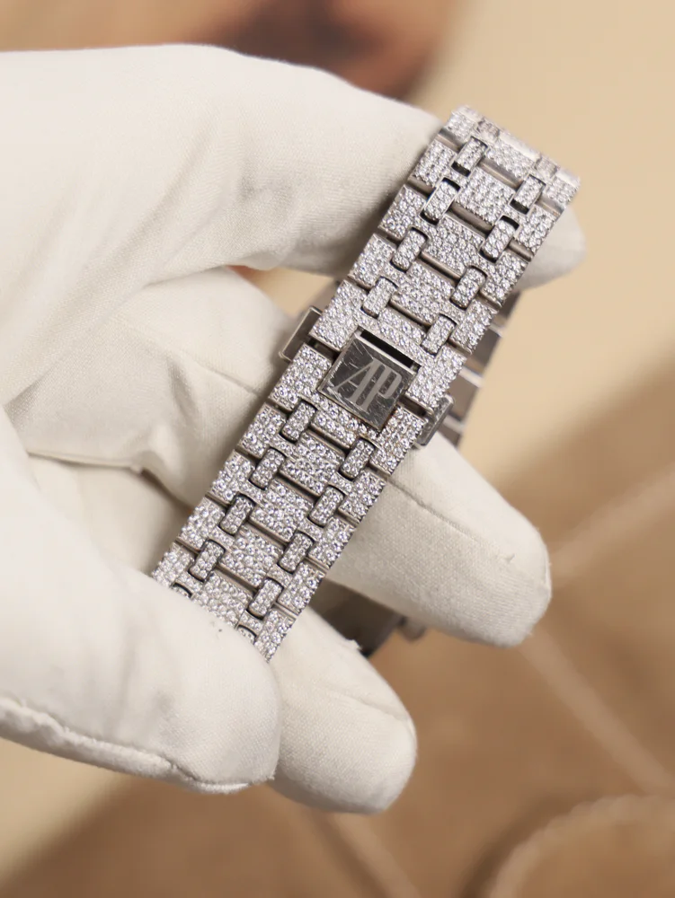 Royal Oak Custom Diamond Set