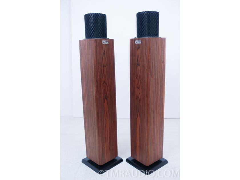 Ohm MicroWalsh Tall Signature Series Speakers; Rosewood (8542)