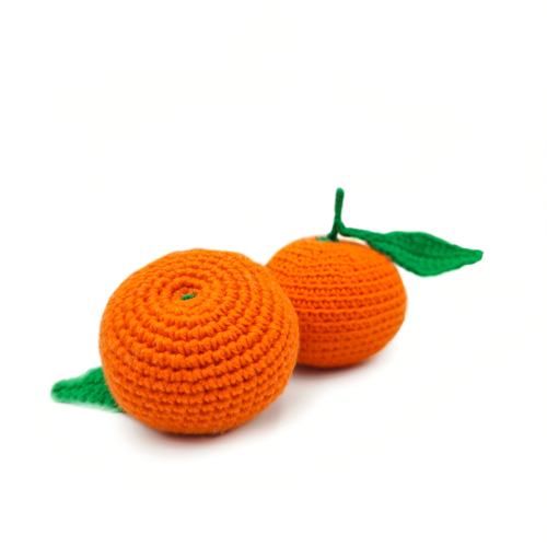 CLEMENTINE crochet pattern PDF - Amigurumi Play Food Crochet Tangerine Crochet Mandarin Easy Crochet Pattern Fruit Pattern PDF Download