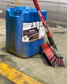 Graffiti removal from Passivated Stainless Steel Non-slip Grating