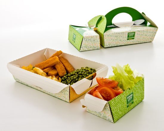 Modular Fast Food Packaging  Dieline - Design, Branding & Packaging  Inspiration