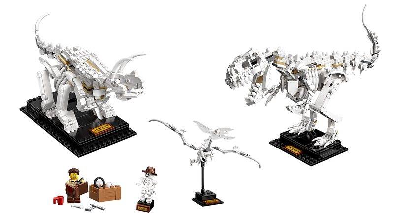 LEGO Ideas Dinosaur Fossils 