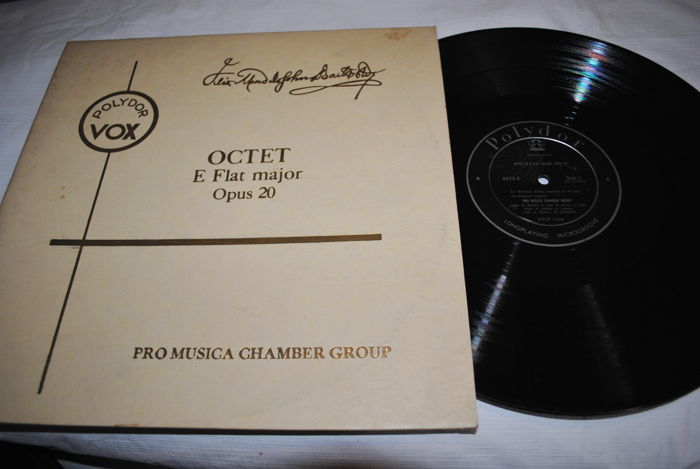 Mendelssohn Octet in E Flat Major, - Opus 20, Polydor-V...