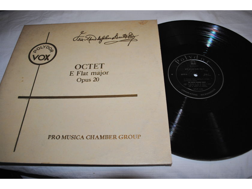 Mendelssohn Octet in E Flat Major, - Opus 20, Polydor-Vox, Pro Musica Chamber Group, E+