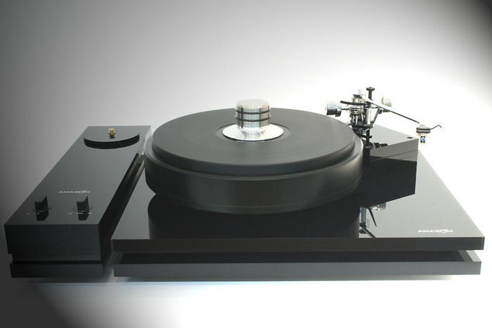 AMAZON GRAND REFERENZ turntable with 12" MOERCH Arm. NE...