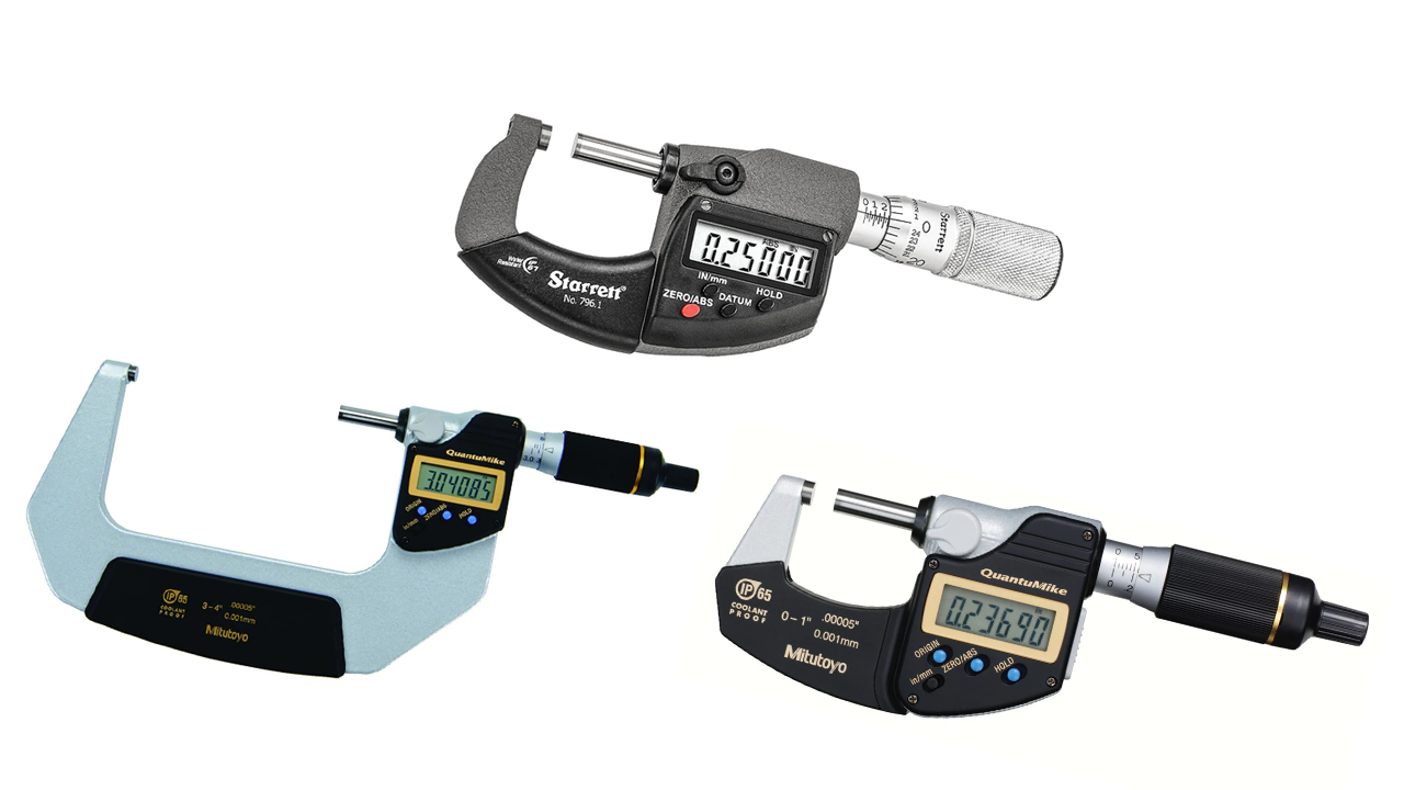 Digital Coolant Proof Micrometers at GreatGages.com