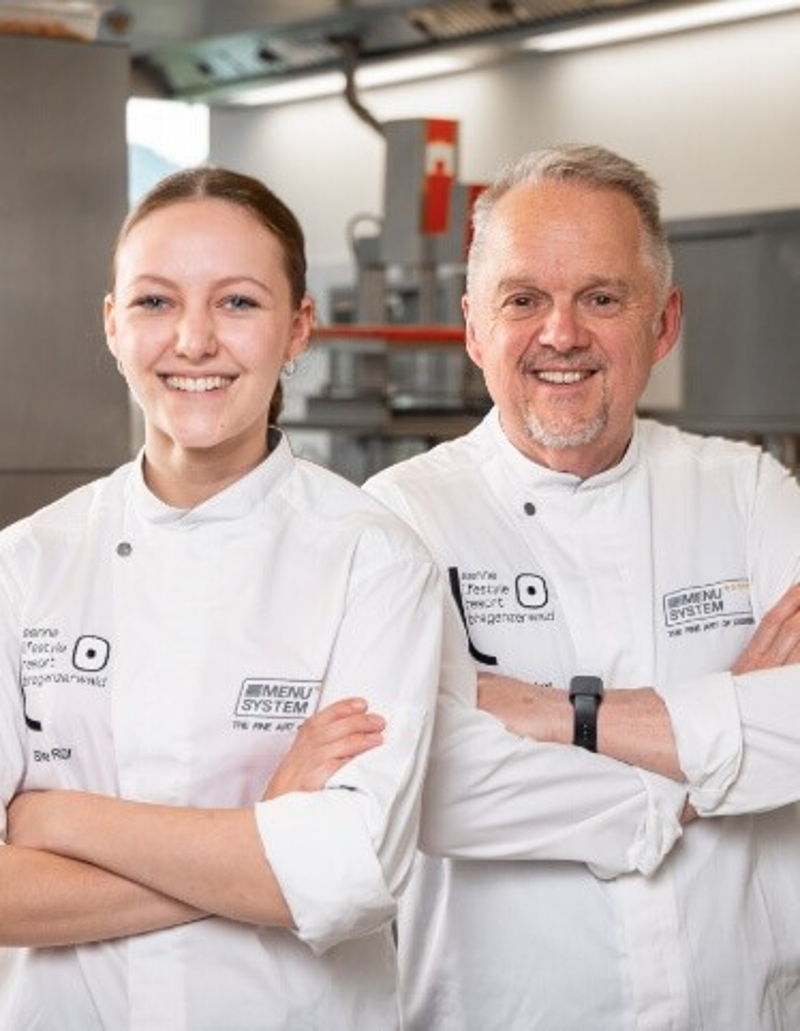 Mitarbeiter in der Küche