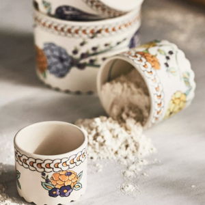Turkuaz Kitchen Posy Measuring Cups, Set of 4