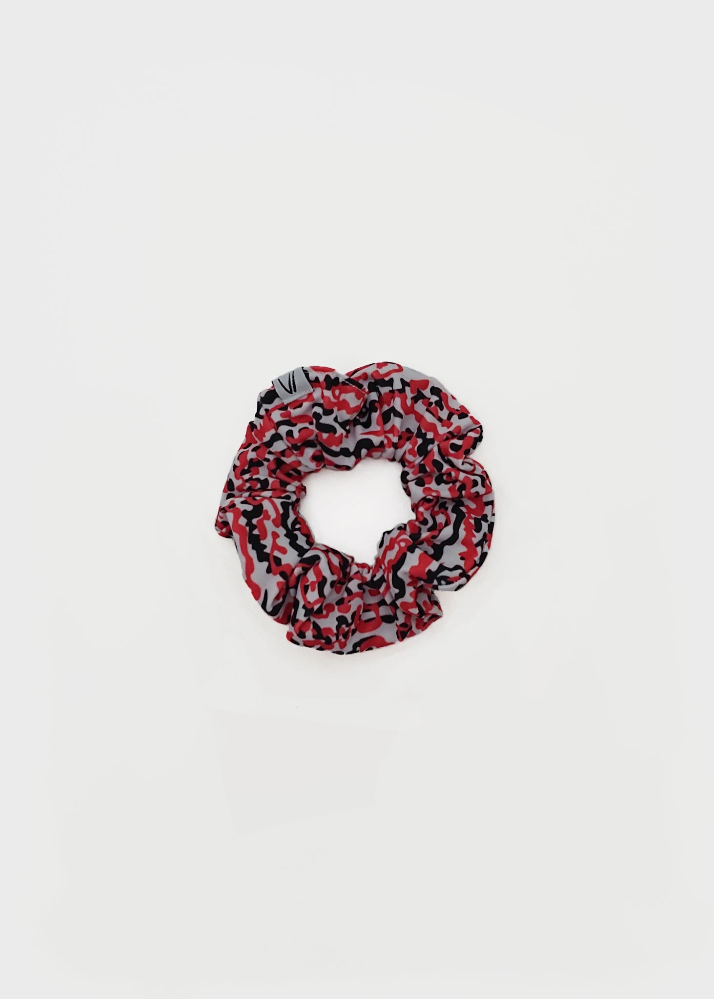 These scrunchies are made of leftover fabric and fabric straps by SHIO and Valentina Vasilatou 