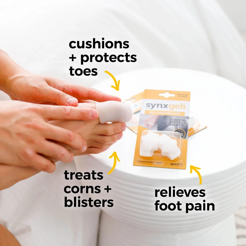Synxgeli  Gel Toe Sleeves - 2 Pack - Image 2