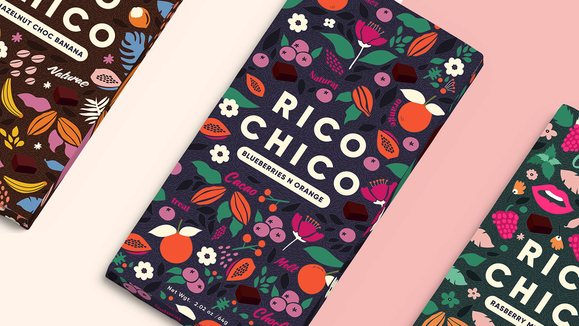Featured image for Rico Chico Chocolate Comes With Illustrations as Bold as The Flavors Themselves