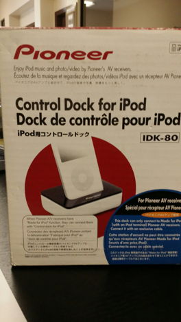 Pioneer control dock for ipod