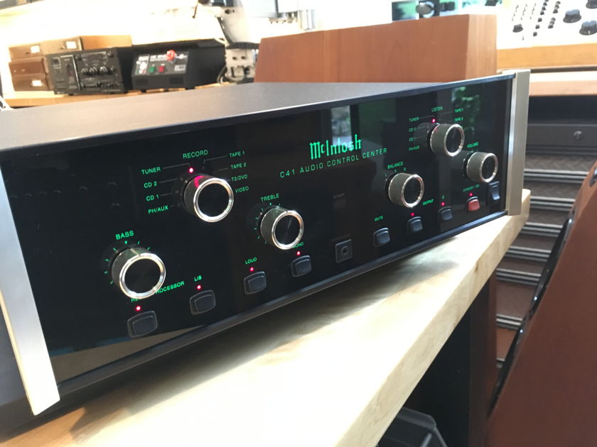 McIntosh  C41 Preamplifier with Phono Mint and Tested