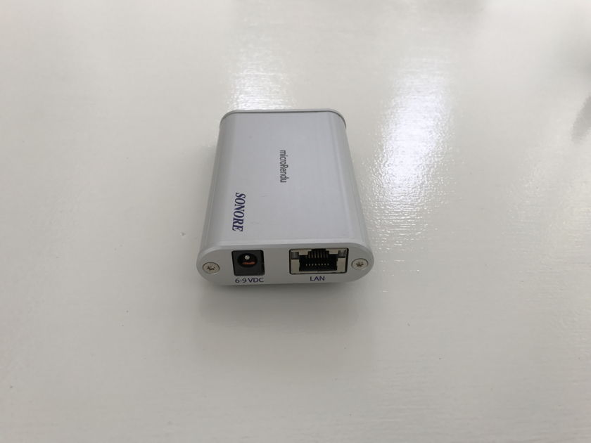 Sonore MicroRendu Ethernet-to-USB streamer  (with latest 2.5 firmware)