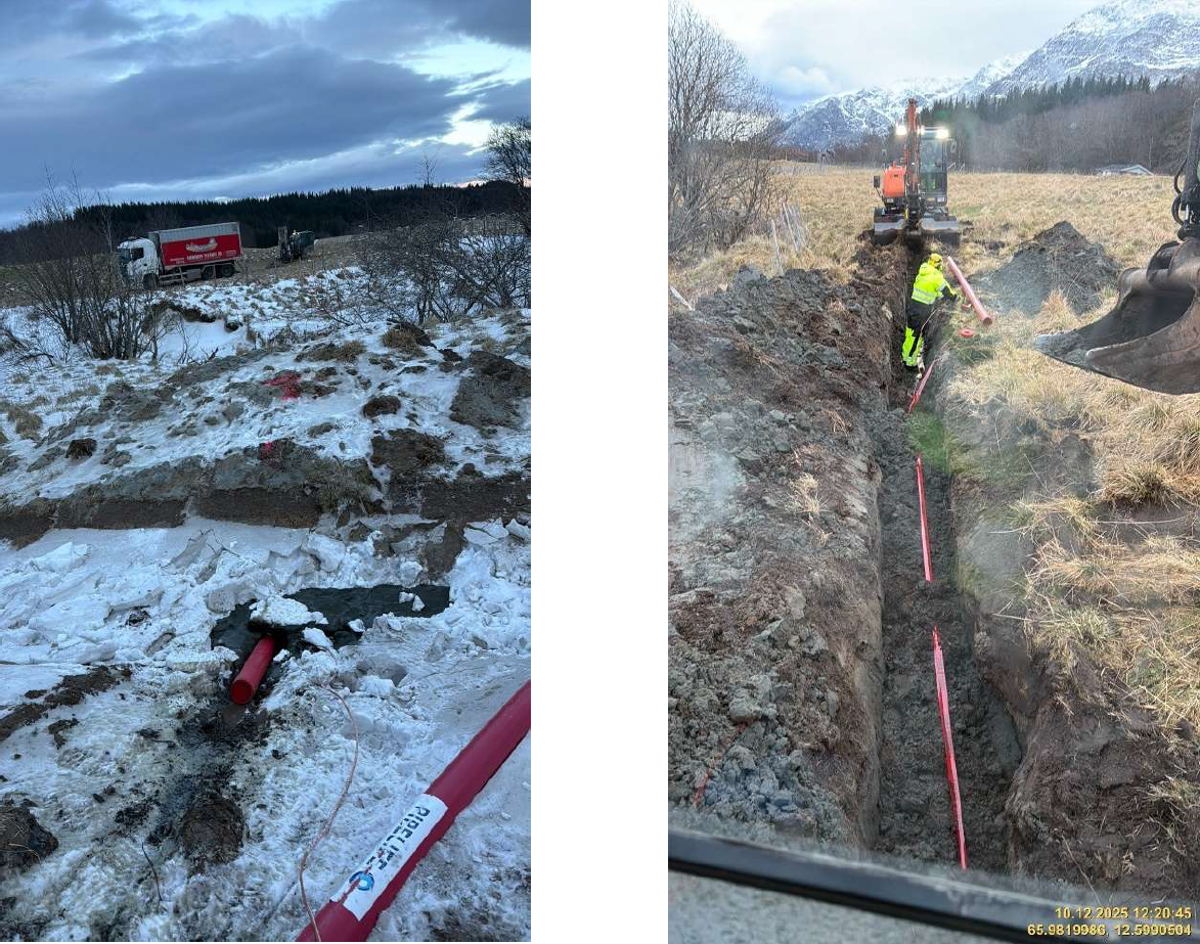 Botn oppdeling lavspent (PL og SHA)