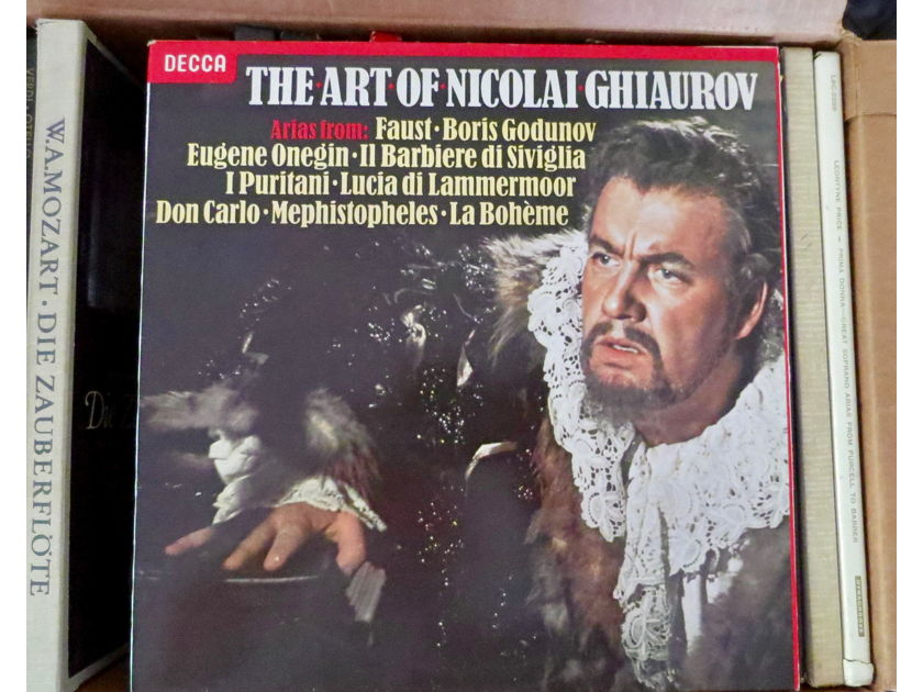 Audiophile #152:  61 Opera Classical LP Gems, - TAS, RCA, London, Philips, DG, Columbia... Great Sound, Excellent to Near Mint!