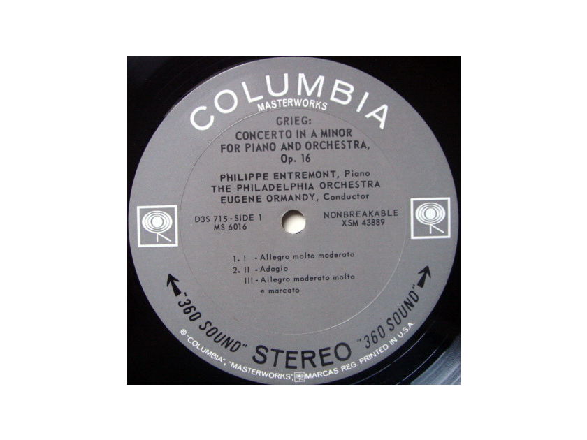 Columbia 2-EYE / ENTREMONT-ORMANDY-BERNSTEIN, - Great Romantic Piano Concertos, MINT, 3LP Box Set!