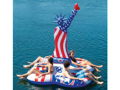Inflatable Float Liberty Island Red, White, Blue