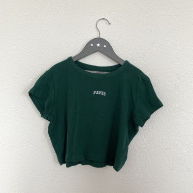 Grünes Cropped T-Shirt von RUBY