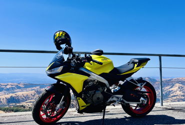 2021 APRILIA TUONO 660 motorcycle for rent near Daly City, CA