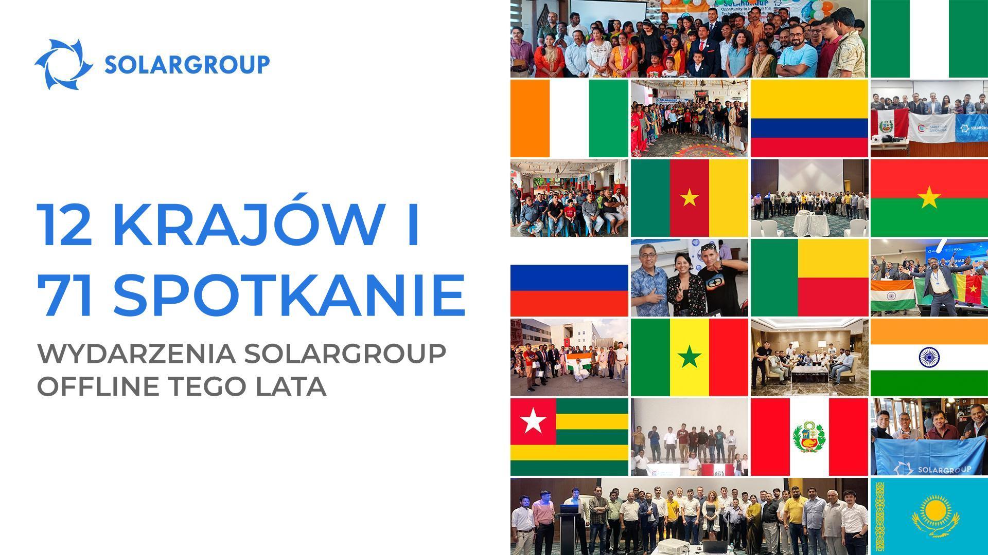 12 krajów i 71 spotkań: wydarzenia offline SOLARGROUP tego lata
