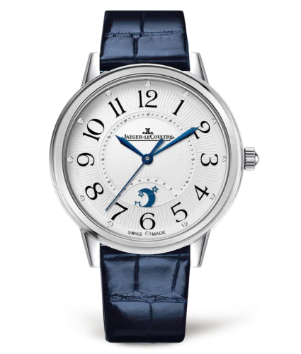 Rendez-Vous Night & Day Large Stainless Steel / Silver / Alligator