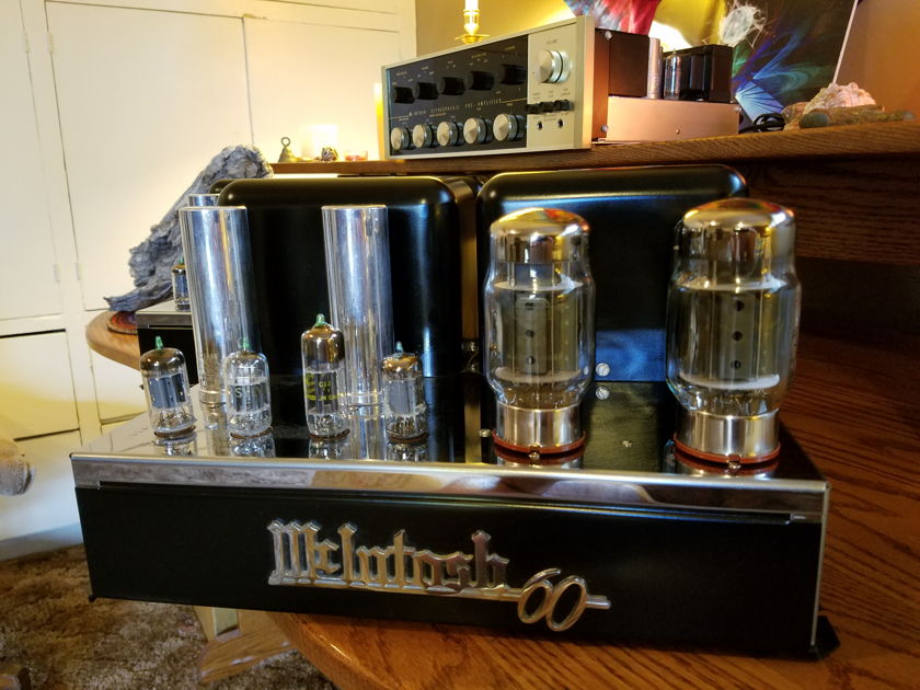 McIntosh MC60 Monoblock Tube Amps w/ C20 Tube Preamplifier