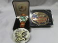 NWTF Watch and belt buckle set