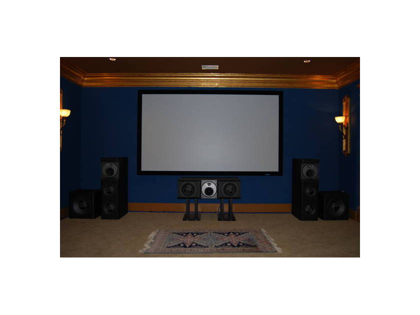 B&W Flagship Speakers ct8lr, ct8cc, ct8sw no compromise home theater